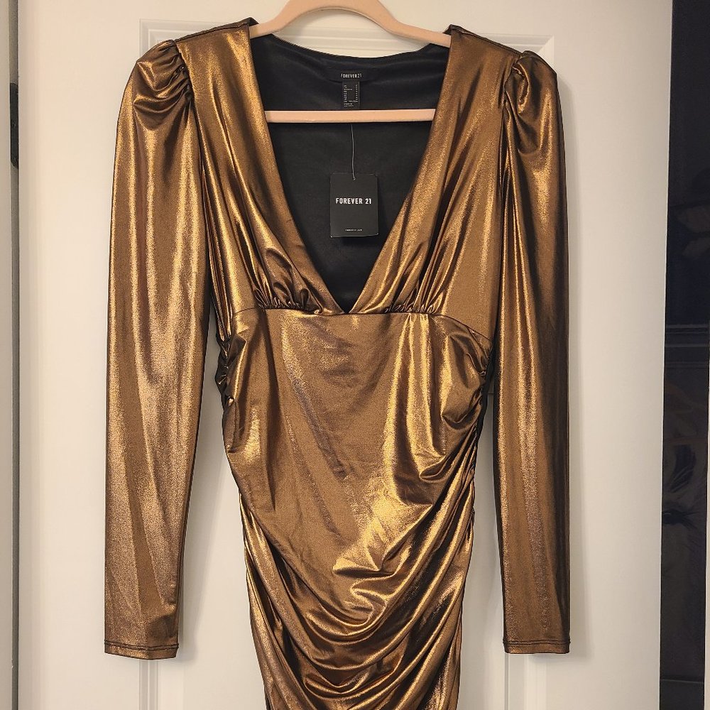 Gold Dress